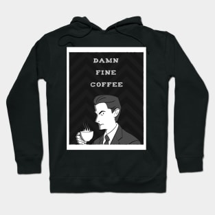 Twin peeks damn fine coffee agent Cooper Hoodie